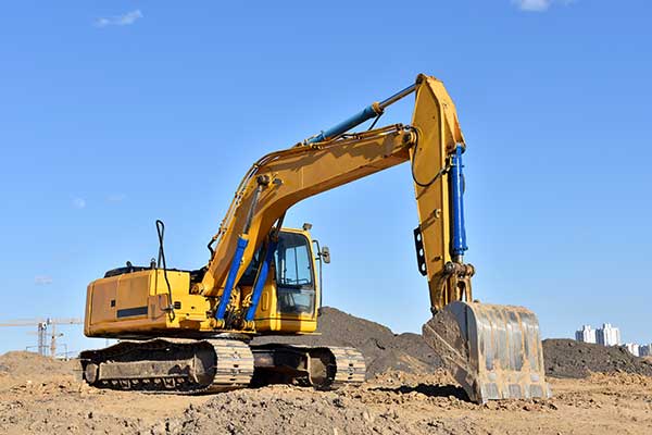 Location pelle avec chauffeur