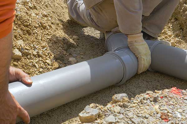 Raccordement tout-à-l'égout